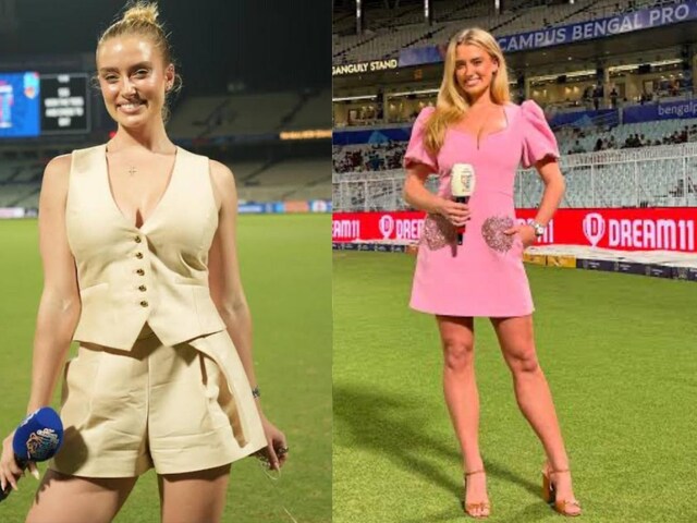 VIDEO: इंग्लिश मेम का देसी गेम, DPL की एंकर को लगी दिल्ली की हवा