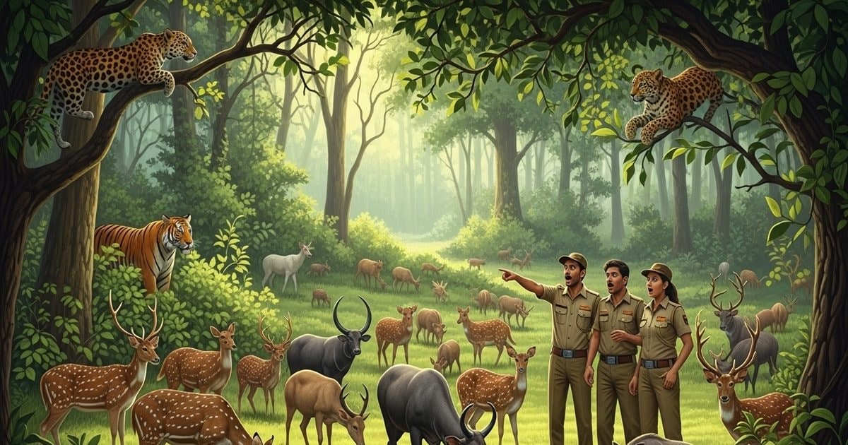 जरा हटके! जिस जंगल में बाघ- तेंदुए का राज… वहां बढ़ी शाकाहारी जानवरों की संख्या, अफसर भी हुए हैरान