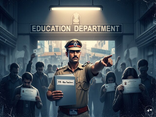 Mau News : मऊ बना फर्जी शिक्षकों का गढ़... पहले गई 64 की नौकरी, अब 48 टीचरों...