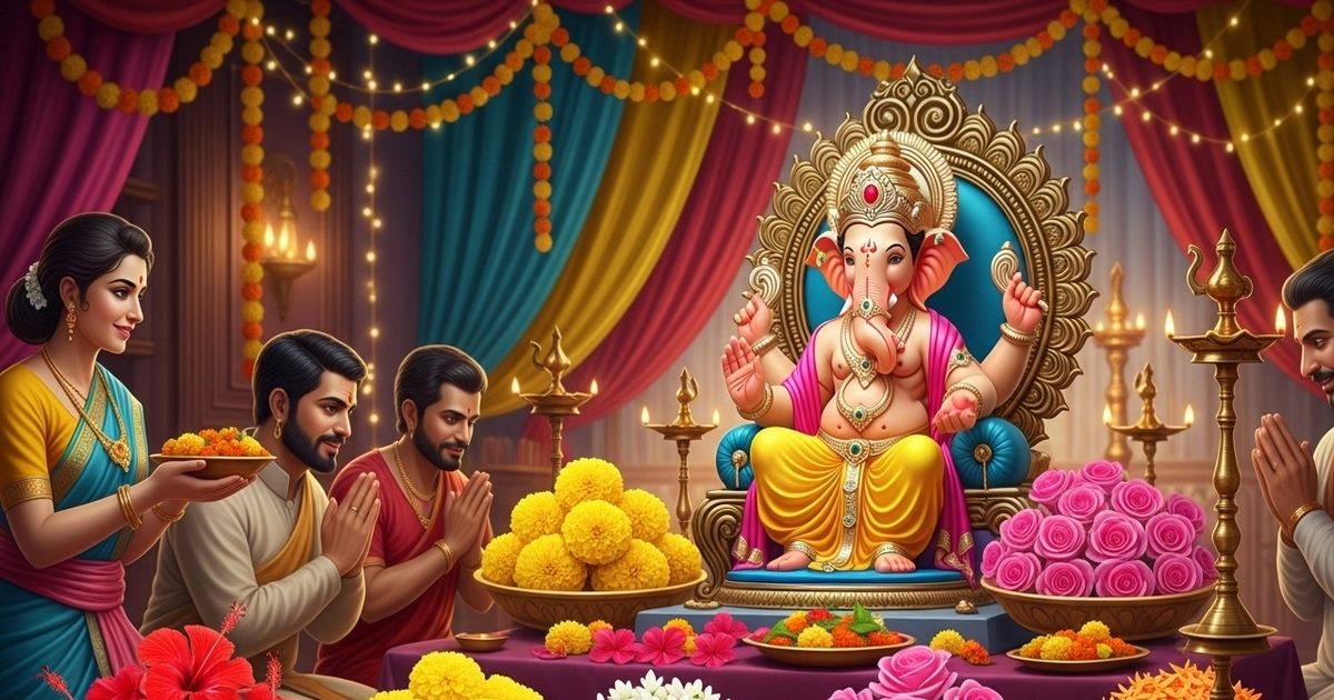 Ganesh Chaturthi 2025: भगवान गणेश को अर्पित करें ये 5 शुभ फूल, मिलेगी कृपा, पूरी होंगी आपकी सभी मनोकामनाएं