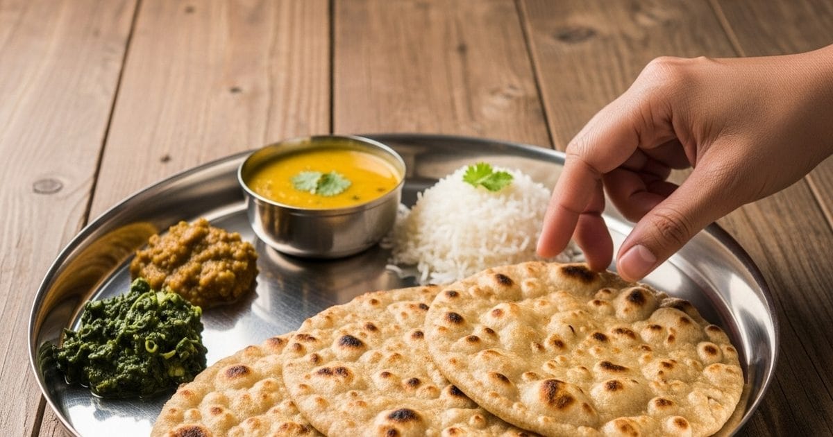 खाने की थाली में 3 रोटियों से परहेज़ क्यों? अंधविश्वास या स्वस्थ जीवन की समझदारी? जानिए सबकुछ