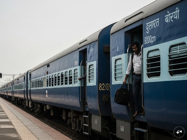 खड़ी ट्रेन में लाल बैग लेकर चढ़ा और काला लेकर बाहर आया, GRP ने पूछा, बोला-'जादू  का खेला', तभी अंदर से आयी आई आवाज.... - Uttar Pradesh News