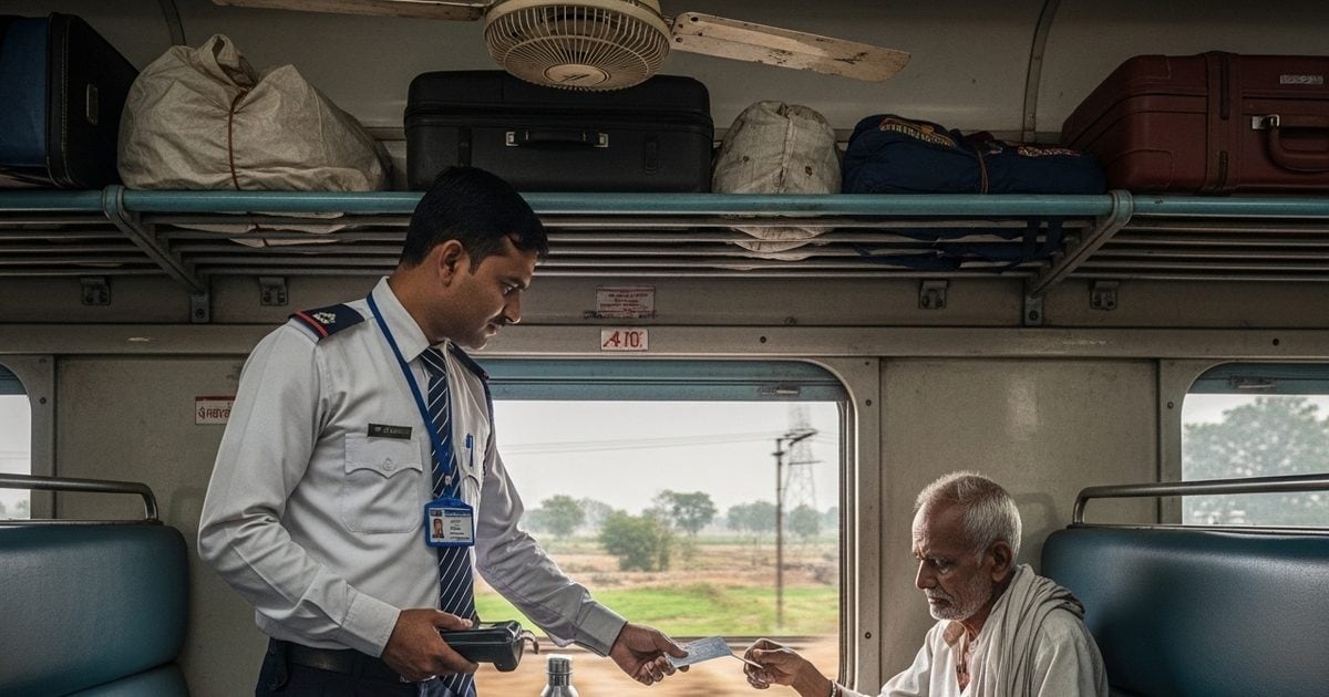 Indian Railway-टिकट दिखाओ बाबा, TTE के मांगने पर कागज किया सामने, देखते ही झुककर किया प्रणाम, फिर जो हुआ, छूटा पसीना