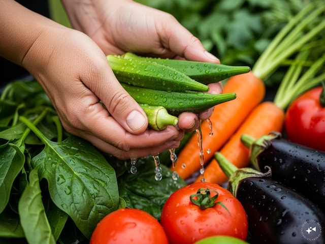 A minor vegetable ... but this mistake has been made in washing A minor vegetable ... but this mistake has been made in washing