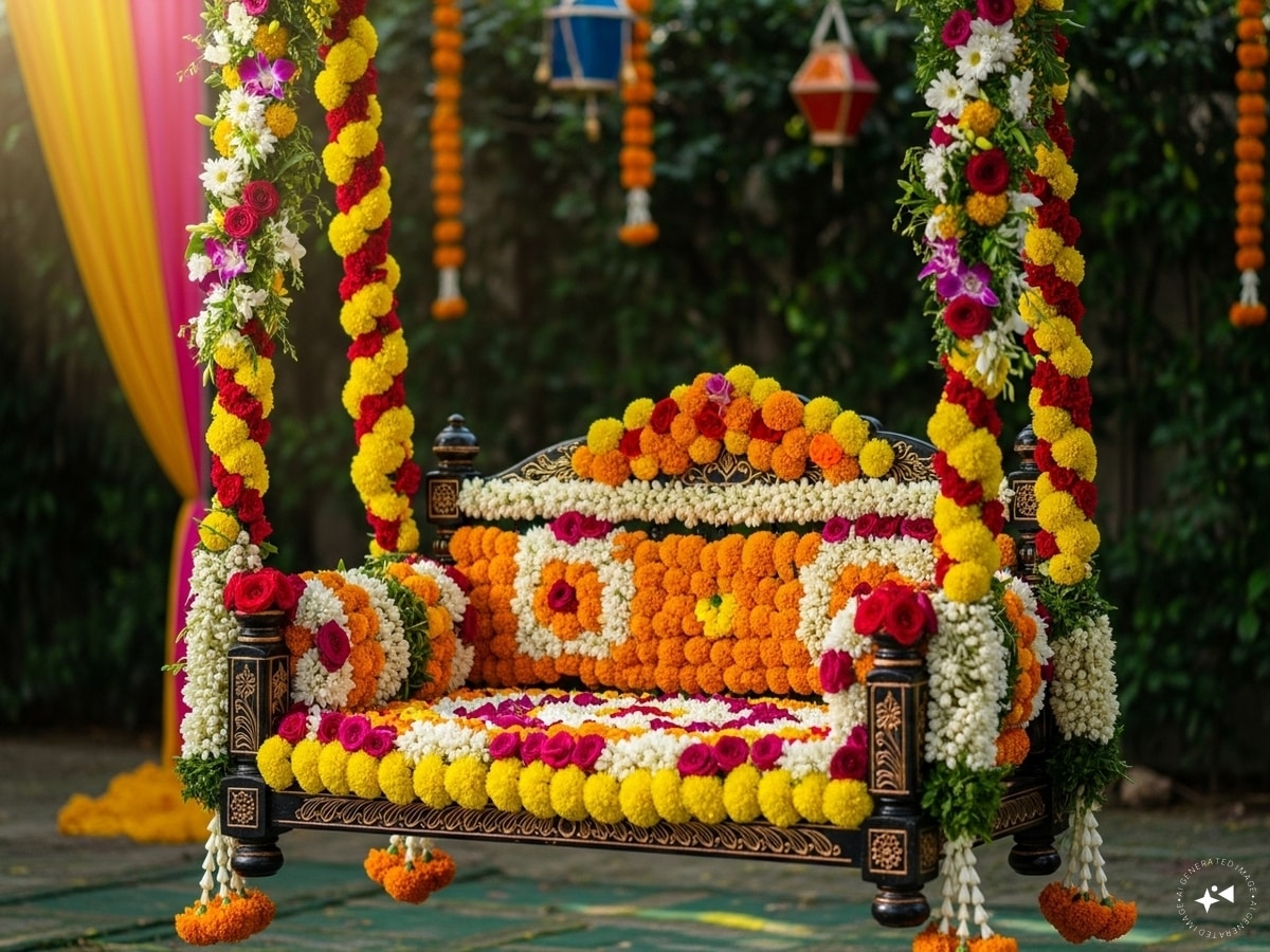 Janmashtami 2025 Jhula Decoration Ideas: Such punishment for Shri Krishna, the grace of Bansi will come in the house 3