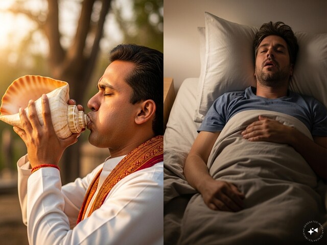 शंख बजाने से दूर हो सकती है खर्राटों की समस्या ! सेहत को मिलेंगे अनगिनत फायदे
