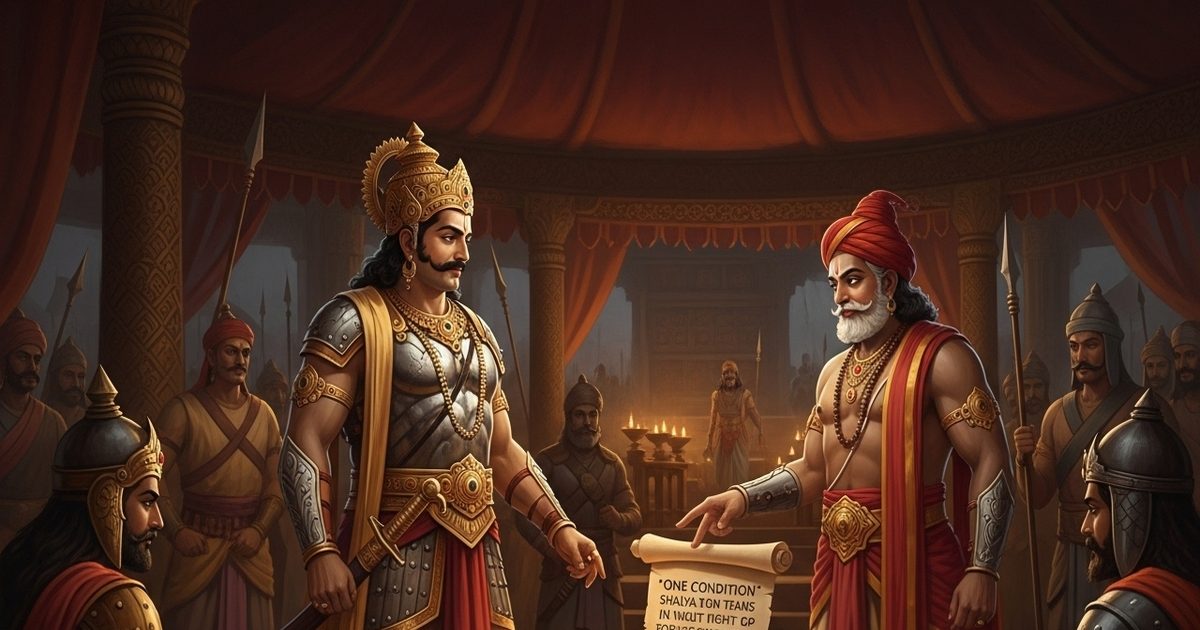 Mahabharat Katha: दुर्योधन की चाल में फंसे पांडवों के मामा शल्य, लेकिन उनकी 1 शर्त ने युद्ध का रुख पलट दिया