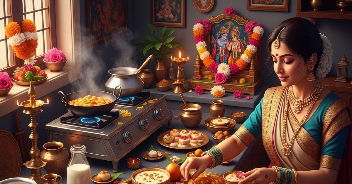 Radha Ashtami Bhog Recipe: भक्त‍ि, परंपरा और स्वाद का अनोखा संगम, जानें कैसे घर पर बनाएं राधा रानी का भोग