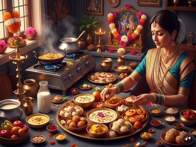 Radha Ashtami Bhog Recipe: जानें कैसे घर पर बनाएं राधा रानी का भोग