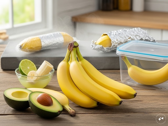 Tricks from lemon to tissue paper, bananas will not spoil for a long time Tricks from lemon to tissue paper, bananas will not spoil for a long time