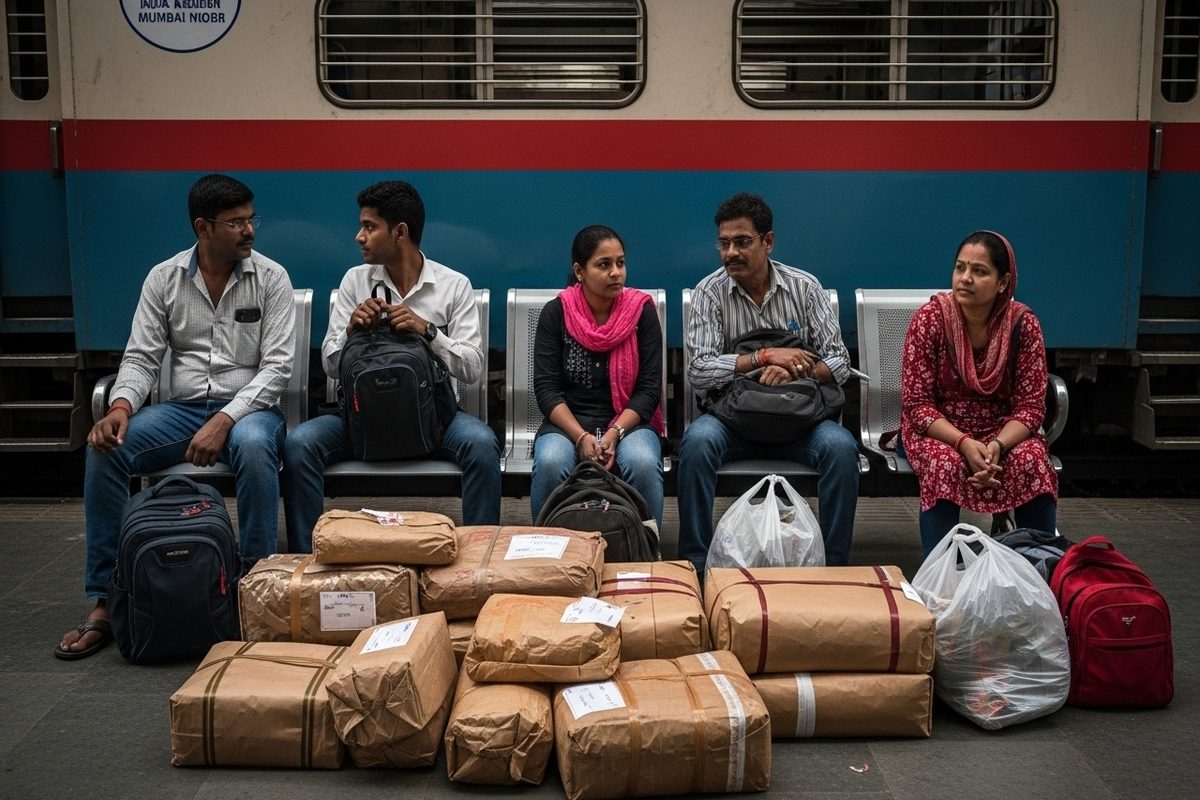 स्टेशन पहुंचा पार्सल, उसकी खुशबू से मैडम हुई थी मदहोश,बोली देखो, क्या लिखा?