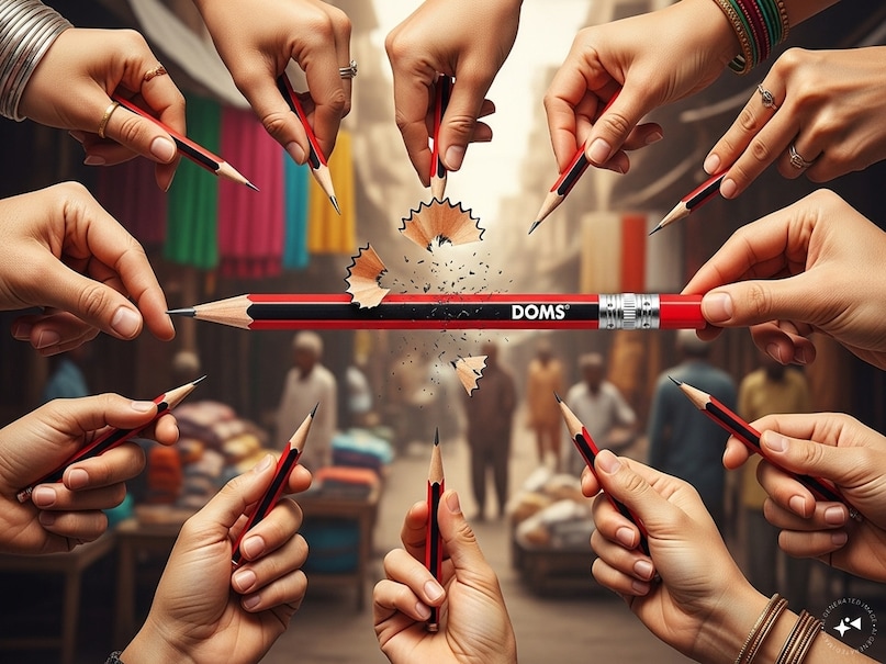doms success story, success story of doms pencil
