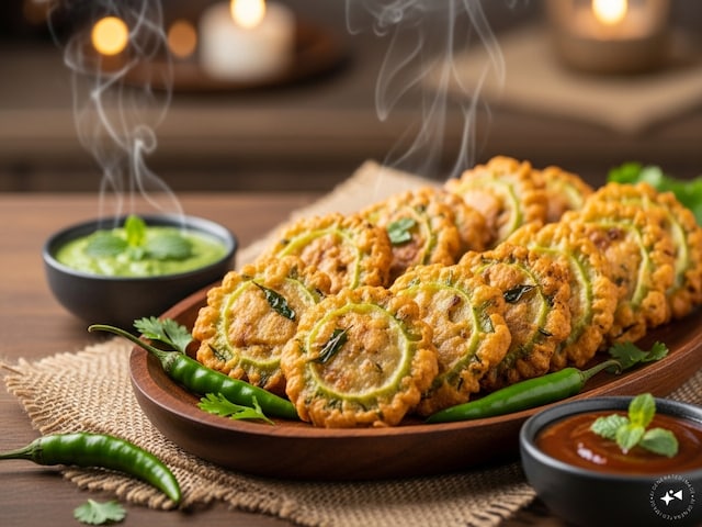 Gilki's tasty pakoras during the rainy season, know easy recipe