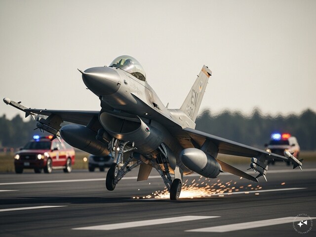 पहले F-35 क्रैश, फिर F-15E का उड़ा पहिया, यही कबाड़ बेचना चाहता है अमेरिका?