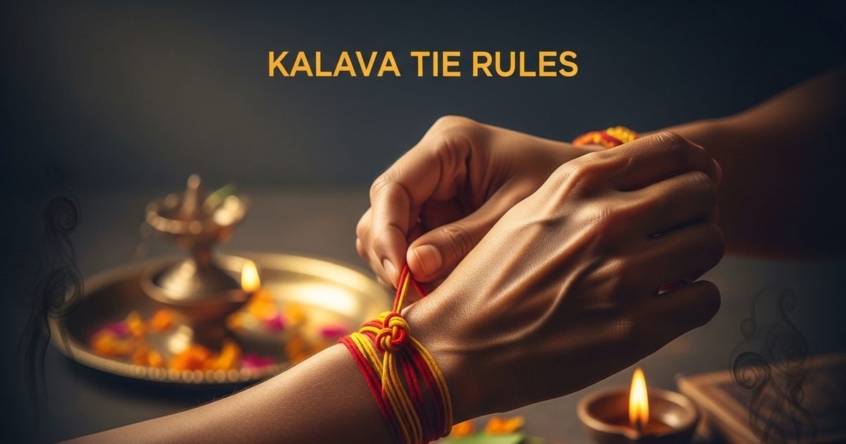 Kalava Tie Rules: कलावा पहनते वक्त ध्यान रखें ये 6 बातें, नहीं तो जीवन में आने लगेंगी नकारात्मक ताकतें