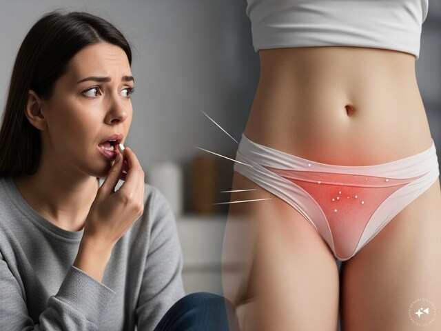 Troubles are caused in the private part of women taking weight loss medicines?