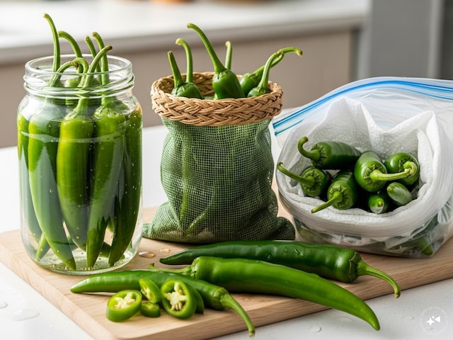 Adopt simple-bound storage trick to keep green chillies fresh for a long time Adopt simple-bound storage trick to keep green chillies fresh for a long time