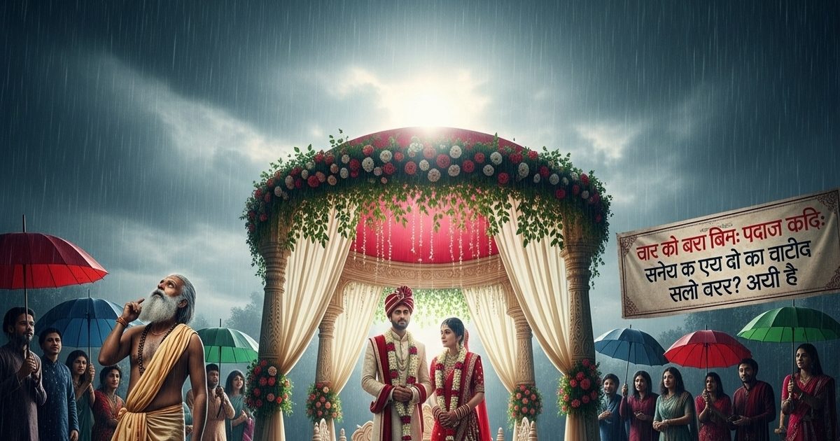 शादी के दिन बारिश: ज्योतिष के अनुसार शुभ संकेत या आने वाले संकट का इशारा? जानिए सच