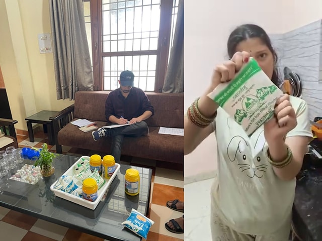 रबड़ की तरह मलाई...VIDEO वायरल होने के बाद कामधेनू दूध के दफ्तर पर रेड रबड़ की तरह मलाई...VIDEO वायरल होने के बाद कामधेनू दूध के दफ्तर पर रेड