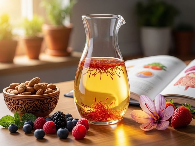 According to the report, a user said that they usually get small and painful periods, but when they started using saffron water, it gave relief in pain. (Image-ai) According to the report, a user said that they usually get small and painful periods, but when they started using saffron water, it gave relief in pain. (Image-ai)