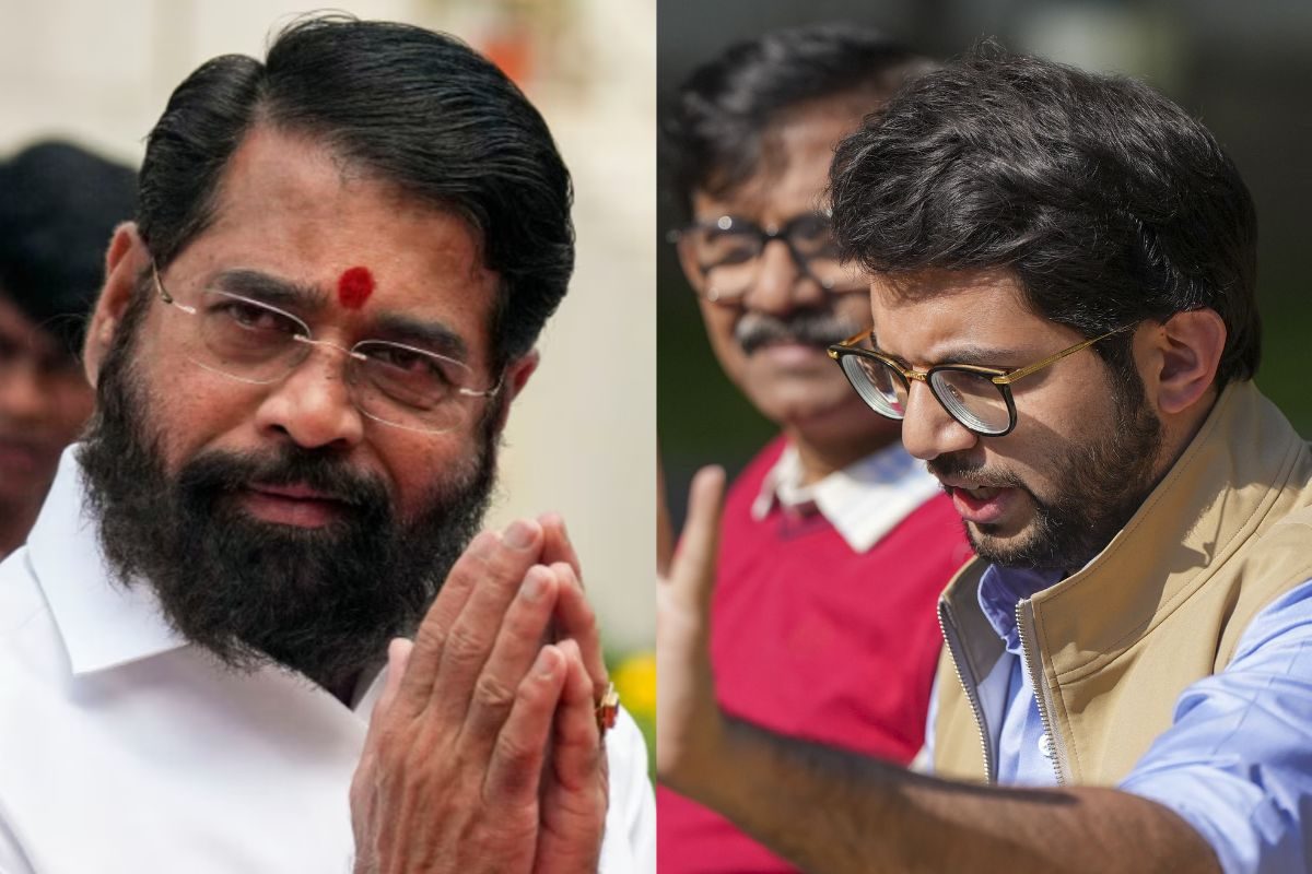 जब आमने-सामने आए शिंदे-आदित्य, खूब हुआ हंगामा, आपस में भिड़ गए कार्यकर्ता