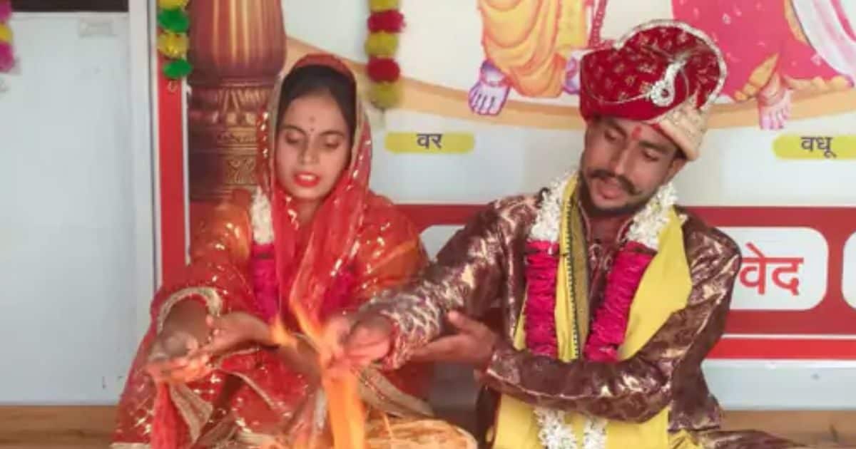 मजहब की दीवार तोड़ मुस्लिम युवती ने हिंदू लड़के से रचाई शादी, मंदिर में लिए  7 फेरे, कहा- मैं अपने फैसले...