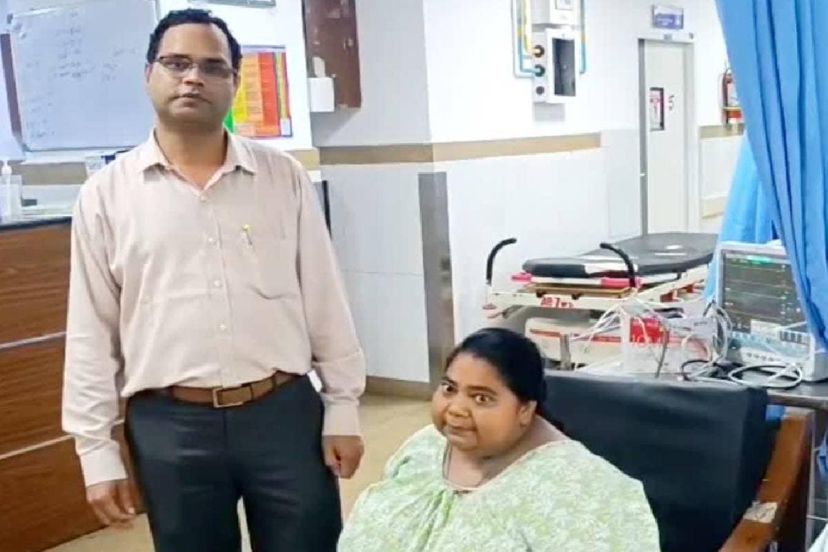 हार्ट फेल लिवर सिरोसिस वजन 146 किलो 44 साल की महिला जब पहुंची एम्स तो