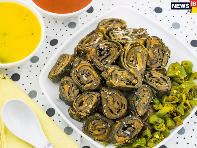 In the rainy season, make an Arabic leaf pakora In the rainy season, make an Arabic leaf pakora