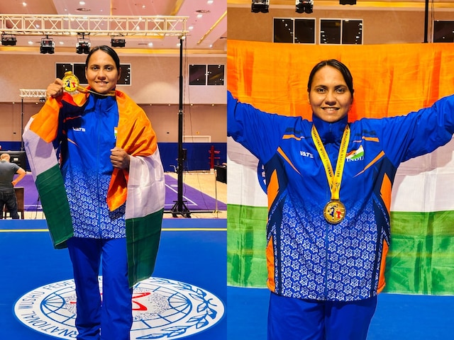Country's daughter Sunita Chaudhary created history! India won by winning the gold medal Country's daughter Sunita Chaudhary created history! India won by winning the gold medal