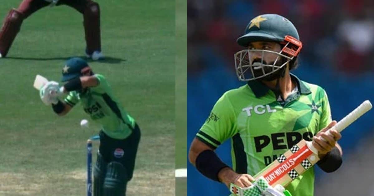 Mohammad Rizwan bowled by Jayden Seales: ऐसे कौन आउट होता है भाई… पहली ही गेंद पर बच्चों की तरह बोल्ड हुए मोहम्मद रिजवान