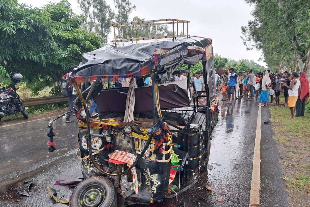पटना में भीषण हादसा, 8 लोगों की मौत, ट्रक और ऑटो में जोरदार भिड़ंत