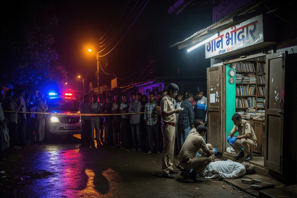 बिहार में खूनी वारदात, अपराधियों ने किताब दुकानदार को मारी गोली, हालत गंभीर
