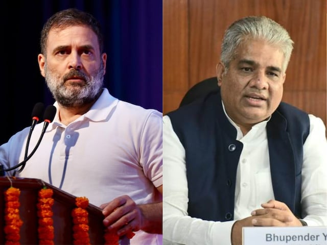 राहुल गांधी के खिलाफ बीजेपी ने भूपेंद यादव को उतारा राहुल गांधी के खिलाफ बीजेपी ने भूपेंद यादव को उतारा
