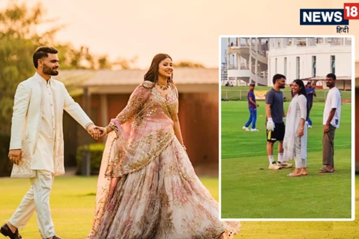 रिंकू सिंह से बिना मिले रह नहीं पाई, मैच प्रैक्टिस में सरप्राइज देने पहुंची