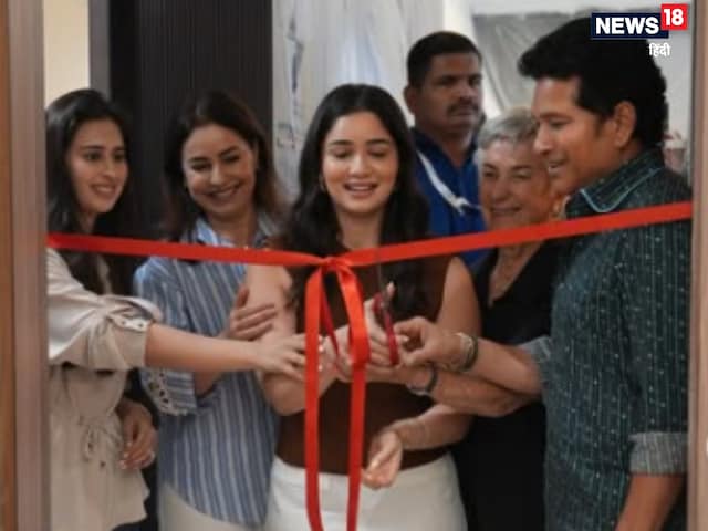 Sania, who reached the sister -in -law to cut the lace for sister Sara, did not see Arjun