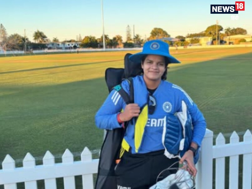 Shafali Verma, Shafali Verma nets practice, ind vs aus, Shafali Verma women world cup, Shafali Verma world cup squad entry, women world cup, pratika rawal, women world cup semi final, शेफाली वर्मा, महिला विश्व कप 