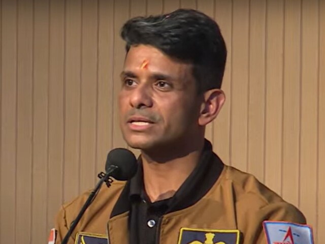 शुभांशु शुक्ला ने छात्रों से कहा- मैं तो आपकी तरह टैलेंटेड भी नहीं था..