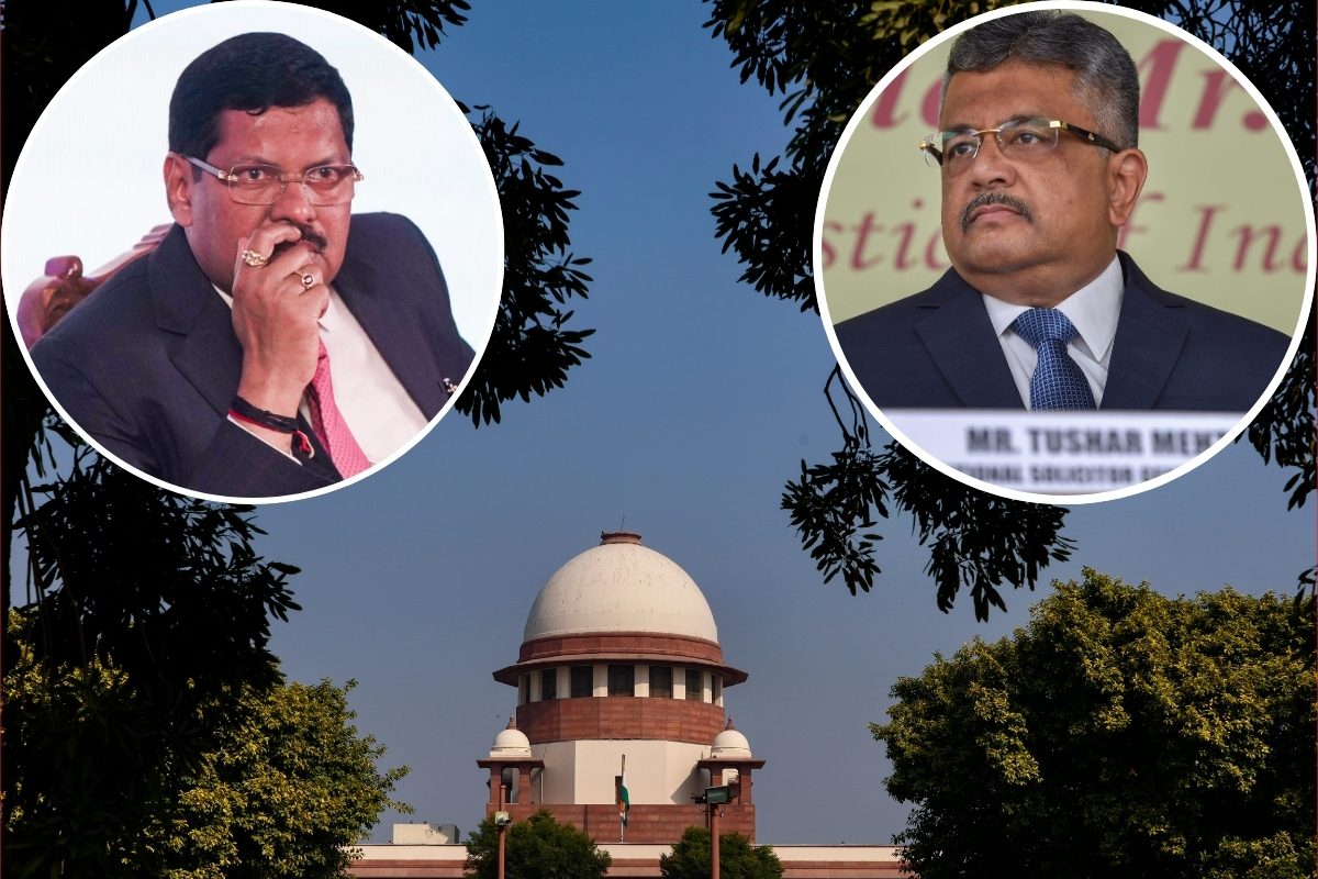 तुषार मेहता ने दी ऐसी दलील CJI गवई की पीठ ने पलटकर पूछ लिया चुभने वाला सवाल