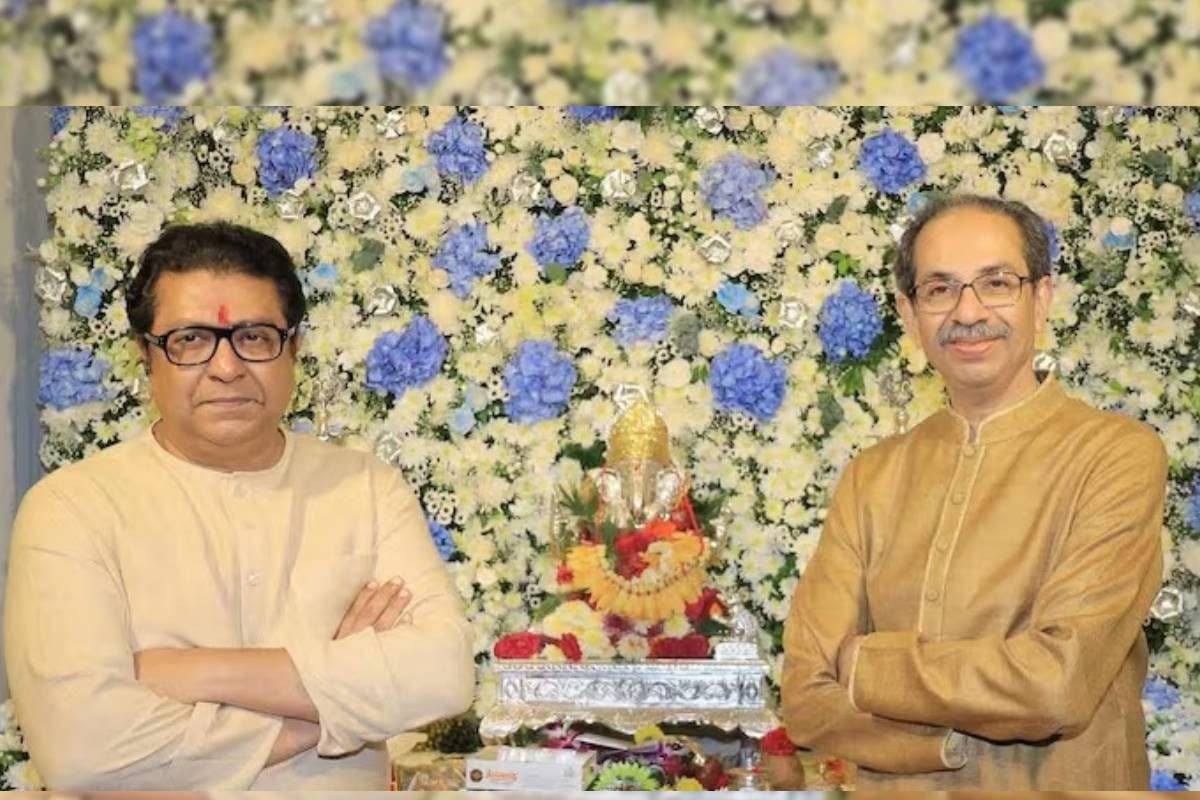 20 साल बाद राज ठाकरे के घर पहुंचे उद्धव, पत्नी-बच्चों को भी ले गए साथ
