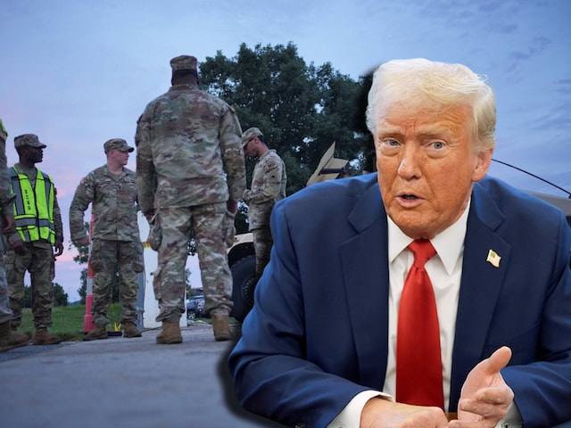 Donald Trump made Washington DC a cantonment, national guard occupied the capital