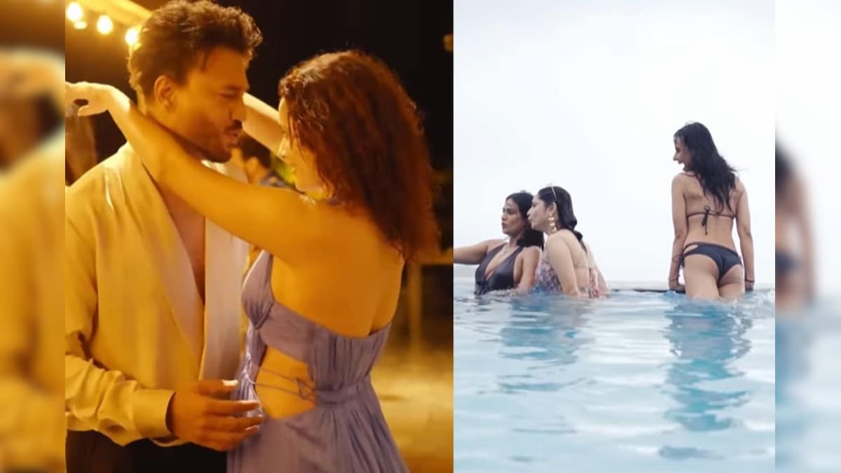 अंकिता लोखंडे के पति ने रखी शाही पार्टी, हसीनाओं ने छोटे कपड़ों में काटा बवाल, खूब छलका जाम