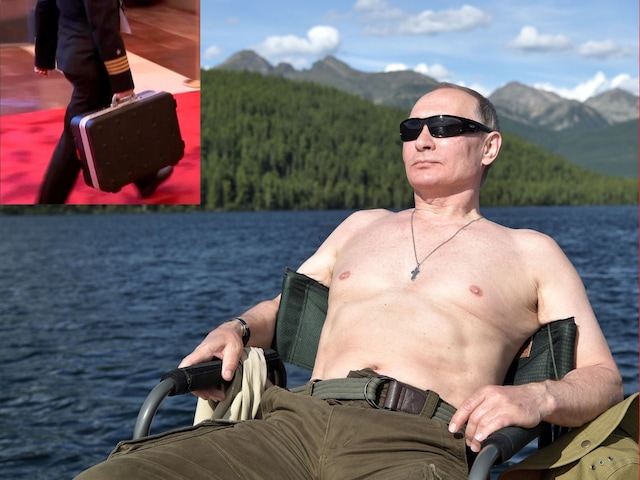 Putin's potty is also prized ... Bodyguard takes special 'characters'