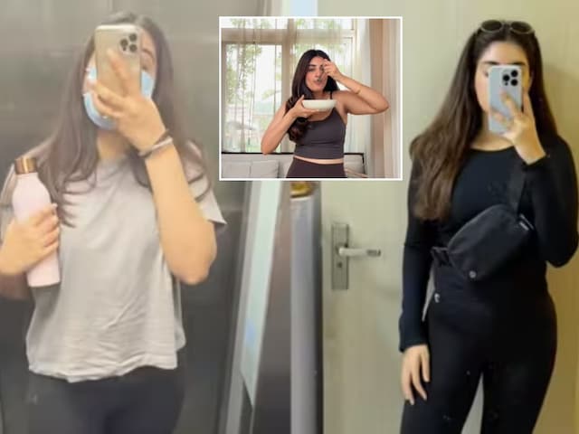 The girl reduced 17 kg weight, shared her diet plan, she eats in lunch .. The girl reduced 17 kg weight, shared her diet plan, she eats in lunch ..