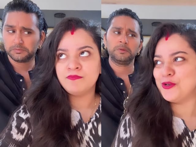 'मानसिक संतुलन हिल गया है', पति यश कुमार संग निधि झा की मस्ती का वीडियो वायरल 'मानसिक संतुलन हिल गया है', पति यश कुमार संग निधि झा की मस्ती का वीडियो वायरल