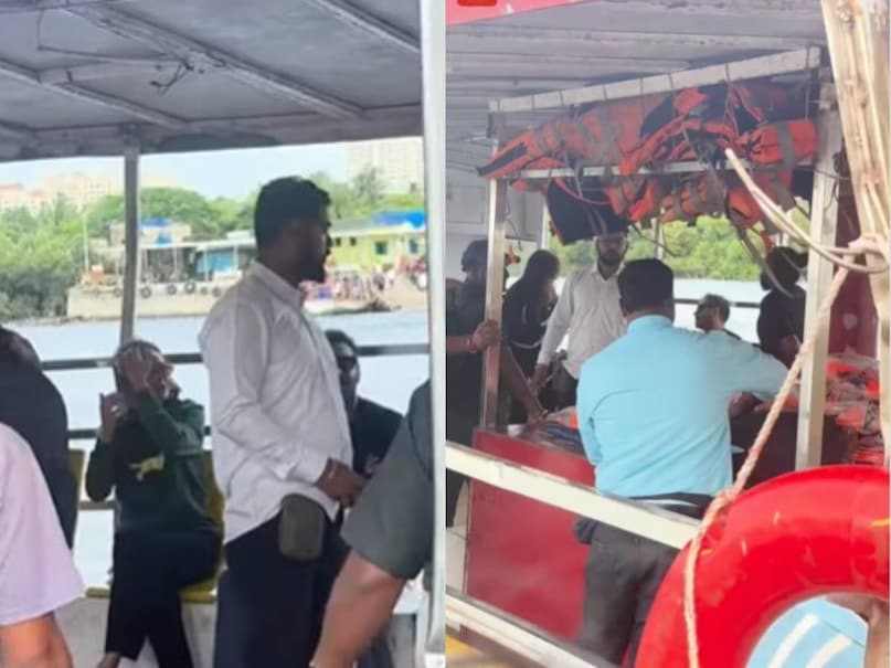 ajay devgn ferry ride versova mumbai pic viral ajay devgn ferry ride versova mumbai pic viral