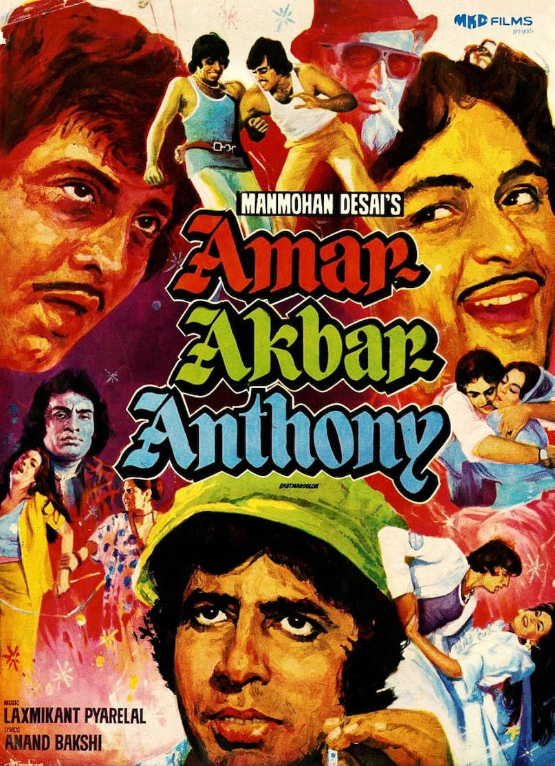 Rishi Kapoor in Amar Akbar Anthony