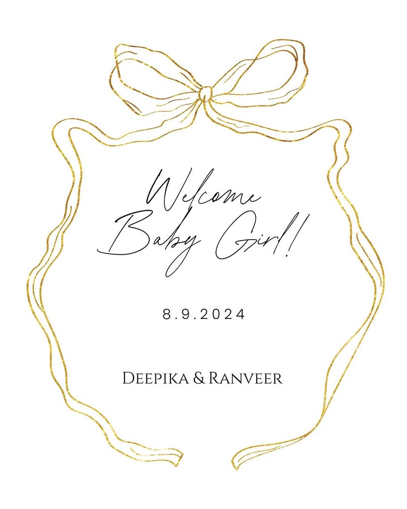 How time flies! Deepika Padukone and Ranveer Singh had welcomed their baby girl on September 8 last year. How time flies! Deepika Padukone and Ranveer Singh had welcomed their baby girl on September 8 last year.
