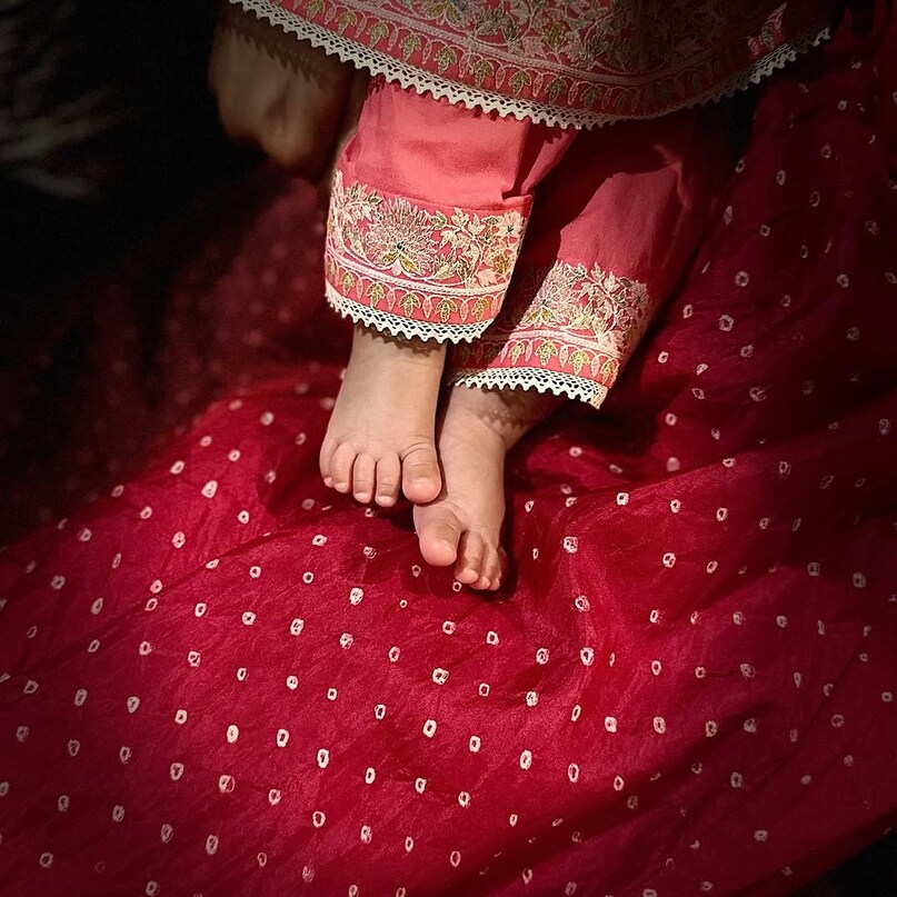 On November 1, 2024, they shared the first - and so far, the only - glimpse of their daughter. The new parents introduced their little one's name to the world with this heartwarming photo. On November 1, 2024, they shared the first - and so far, the only - glimpse of their daughter. The new parents introduced their little one's name to the world with this heartwarming photo.