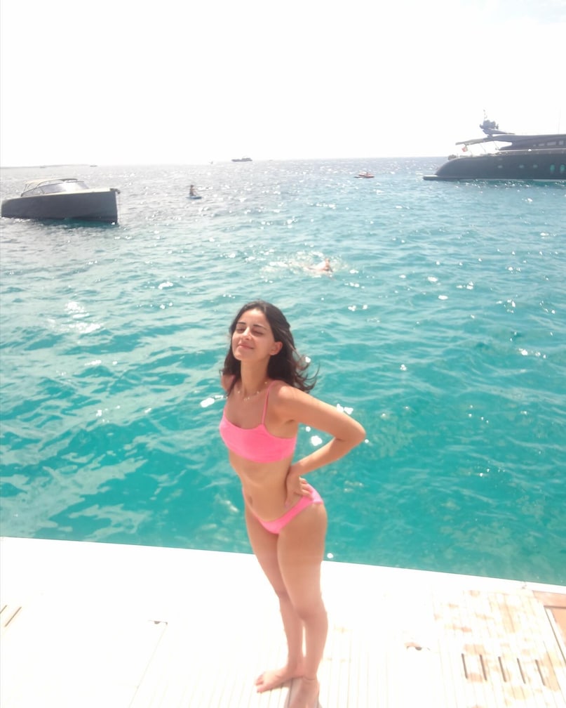 Ananya Panday bikini photos