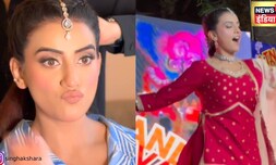 अक्षरा सिंह ने डांडिया नाइट में बिखेरा जलवा, डांस ने फैंस का मोहा मन, वीडियो वायरल